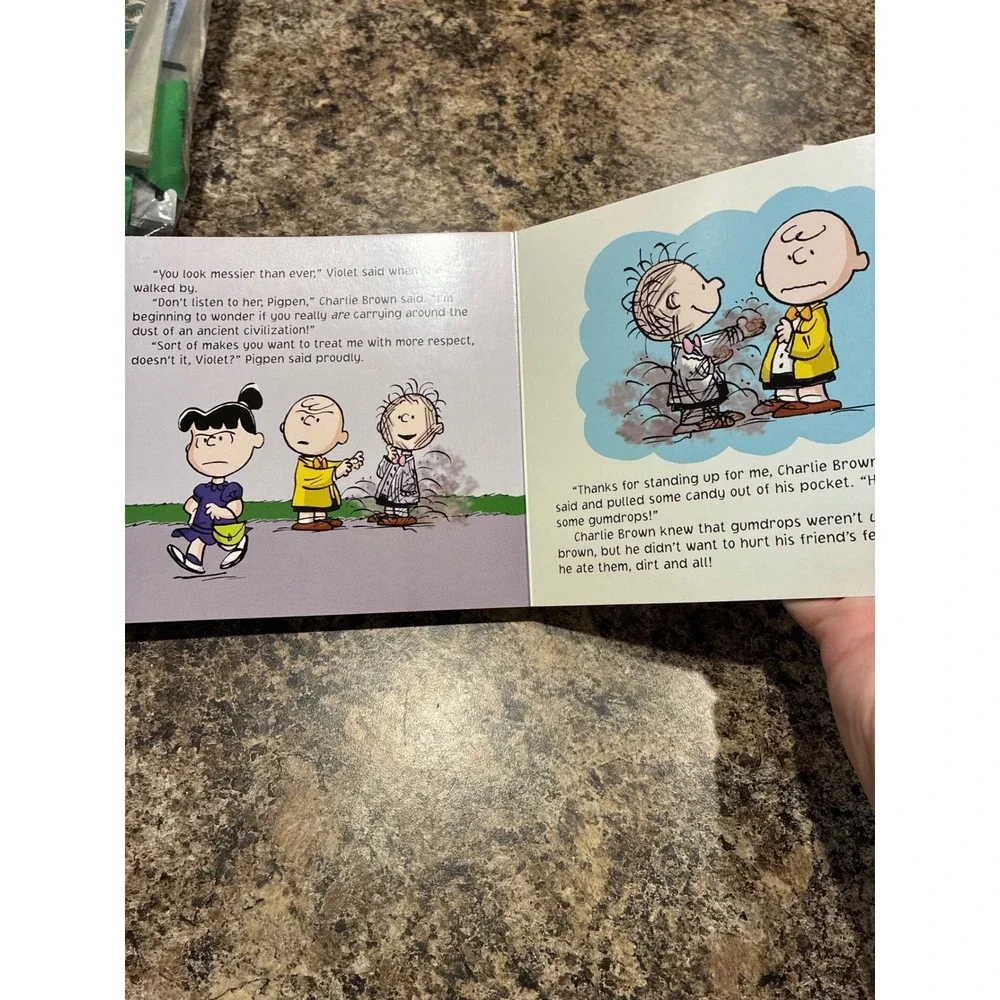 Peanuts Messy like Pigpen Board Book Charles M Schulz Childrens Story